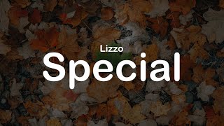 Lizzo  Special clean lyrics [upl. by Giza859]