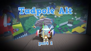 Building the most OVERPOWERED tadpole alt ep 1  Bee Swarm Simulator [upl. by Rosanna]