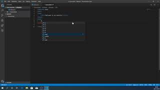 Using Visual Studio Code to make a website [upl. by Irtimid]