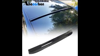 For Dodge Charger 20152021 Glossy Black ABS Rear Roof Spoiler Boot Wing Li Body Kit Trim [upl. by Pisano]