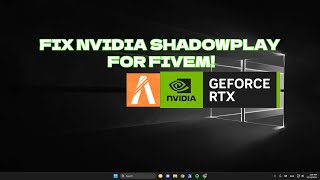 How to resolve NVIDIA Shadowplay not launching with FiveM [upl. by Aivuy]