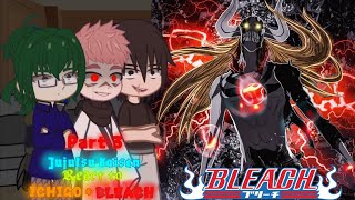 Jujutsu kaisen react to Ichigo Kurosaki  React to Ichigo  React to Bleach  gacha reaction part 3 [upl. by Tellford660]