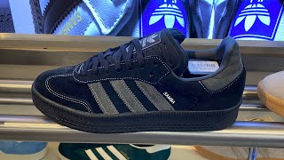 Adidas Samba XLG Core BlackCarbonCarbon  Product Code IH2219 [upl. by Pulchia]