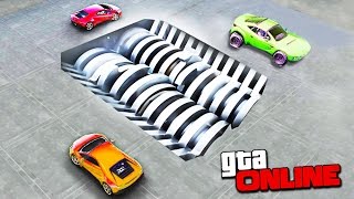 ЧУТЬ НЕ ПРОВАЛИЛСЯ В ГИГАНТСКИЙ БЛЕНДЕР НА НЕРЕАЛЬНОМ ДЕРБИ В GTA 5 ONLINE [upl. by Tserof979]