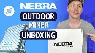 Unboxing  Nebra HNT Outdoor Hotspot Miner Unboxing October 2021 [upl. by Yeldah]