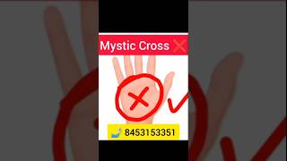 Mystic Cross ❌ palmistry horoscope astrology drmoonastrotalk [upl. by Aimar]