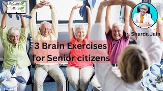 3 Brain Exercises for Senior citizens [upl. by Airdna625]