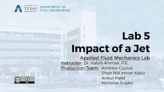 Fluid Mechanics Lab  5  Impact of a Jet [upl. by Llenol235]