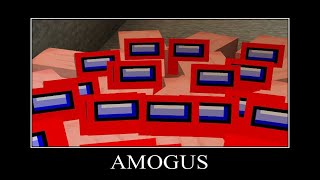 AMOGUS MEME  AMOGUS COMPILATION MINECRAFT 9 [upl. by Leeth498]