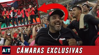 La FIESTA de LOS PALMERAS y la HINCHADA DE COLÓN en la SUDAMERICANA ⚫🔴 [upl. by Jonas]