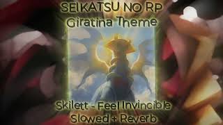 Skillet  Feel Invincible Slowed  Reverb Giratina Theme [upl. by Kilar]