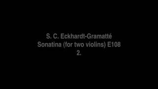 SC EckhardtGramatté Sonatina for two violins E108 [upl. by Anitap]