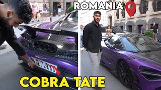 Andrews Tates Latest Car In Streets Of Romania [upl. by Bezanson]