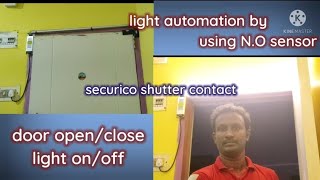 automatic light onoff systemsmart homeno sensordoor open light ondoor close light off [upl. by Marienthal]