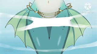 Mermaid transformation animation By Rikeza [upl. by Jory]