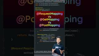 RequestMapping Vs GetMapping in Spring springframework java8 programming springboot java [upl. by Noivert]