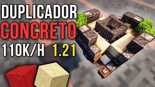 DUPLICADOR de CEMENTOARENA 121  110K por HORA  MINECRAFT JAVA TUTORIAL [upl. by Linehan519]