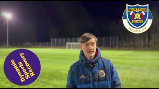 4K  Dev Sqd Gaffer Luke Dickson Post Game Interview  Ardeer Thistle 013 thirteen MDS [upl. by Ignacia]