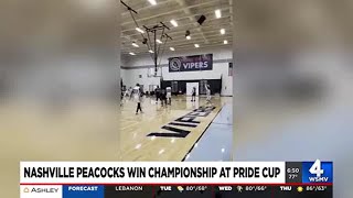 Nashville Peacocks win national tournament [upl. by Wally]