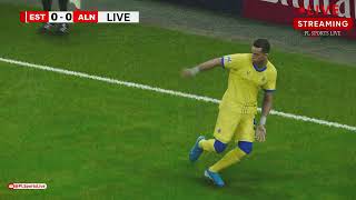 Esteghlal vs Al Nassr  ASIAN CHAMPIONS LEAGUE 2024  eFOOTBALL PES21 Gameplay PLSL 737 [upl. by Adnarrim]