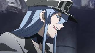 Esdeath vs Susanoo and Najenda Dubbed Part 1  Akame Ga Kill [upl. by Bilak]