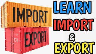 Learn import and export Business  how to start import and export business  How to find buyers [upl. by Owades]