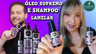 💜HASKELL ÓLEO SUPREMO LAMELAR e shampoo Colab com ALAN VIVIAN [upl. by O'Malley]