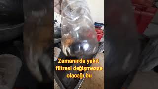 yakıt filtresi zamanında değişmeli [upl. by Karlis]