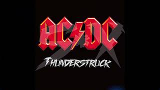 ACDC  Thunderstruck  Video Lyrics [upl. by Nirot]