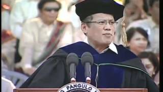 100th Commencement Exercises of UP Diliman Speech  4182011 [upl. by Vergil]