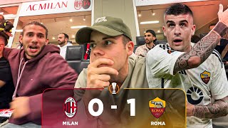 🤮 ORRIBILI  MILAN 01 ROMA Live Reaction San Siro [upl. by Steffane]