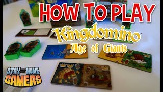 How to Play Kingdomino Age of Giants Board Game [upl. by Powell]