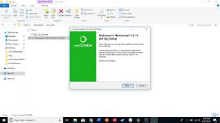 2019 06 27 Installing BashGitMiniconda on Windows [upl. by Amisoc]