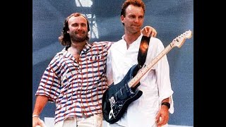 PHIL COLLINS amp STING  Every breath you take live at Live Aid London 1985 [upl. by Arand345]