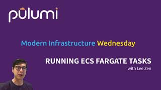 Running ECS Fargate Tasks  MIW 20200916 [upl. by Pallua]