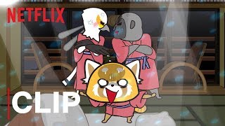 Aggretsuko Season 2 Clip Whitehot Rap Battle [upl. by Lauryn498]