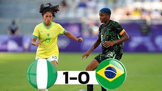 NIGERIA 01 BRAZIL OLYMPICS 2024  ANALYSIS amp REACTION [upl. by Ilecara410]