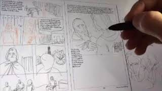 Sketching The Iliad  rough layouts and the adaptation process [upl. by Yolande587]