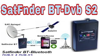 SATFINDER BTDVB S2 satelliet signal meter via Bluetooth [upl. by Manuela298]