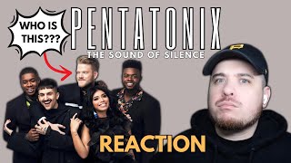 My First Time Reaction To Pentatonix  The Sound Of Silence  Didnt Expect This [upl. by Oaht]