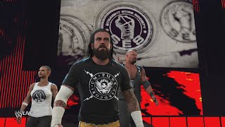 WWE2K23 STRAIGHT EDGE SOCIETY 10 ENTRANCE WTITANTRON PS5 NO MODS [upl. by Razatlab394]