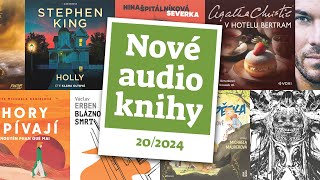 Zbrusu nový Stephen King i Agatha Christie  Nové audioknihy 202024 [upl. by Gilson]