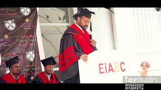 EiABC Commencement Speech 2018 July 08 2018 By Dr Zegeye Cherenet part two [upl. by Tory]