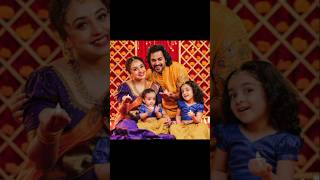 Pearle Maaney Diwali special 😍diwali latest actress family cutebaby [upl. by Darsey]