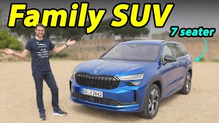 How good is the allnew Skoda Kodiaq Sportline 7seater driving REVIEW [upl. by Oza]