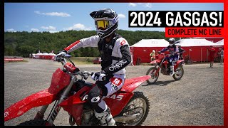 First Look at the 2024 GasGas Motocross Line Up  Italian Dream Trip [upl. by Zeuqcaj]