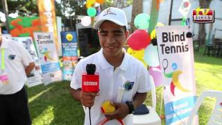 Abierto Mexicano de Tenis cuenta con stand para ciegos [upl. by Ahsenac]