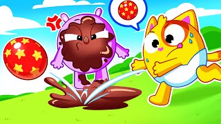 Catch Runaway Ball Song  I Am Running After My Ball  Baby Songs amp Nursery Rhymes Toddler Zoo [upl. by Towill]