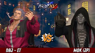 KOFXV ET Yamazaki Athena OYashiro 👽 Vs MOK🪨 Shunei Isla Kukri  The king of fighters XV [upl. by Magda]