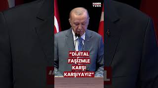 Cumhurbaşkanı Erdoğan quotSosyal Medya platformları iş birliğine yanaşmıyorquot [upl. by Amliw]